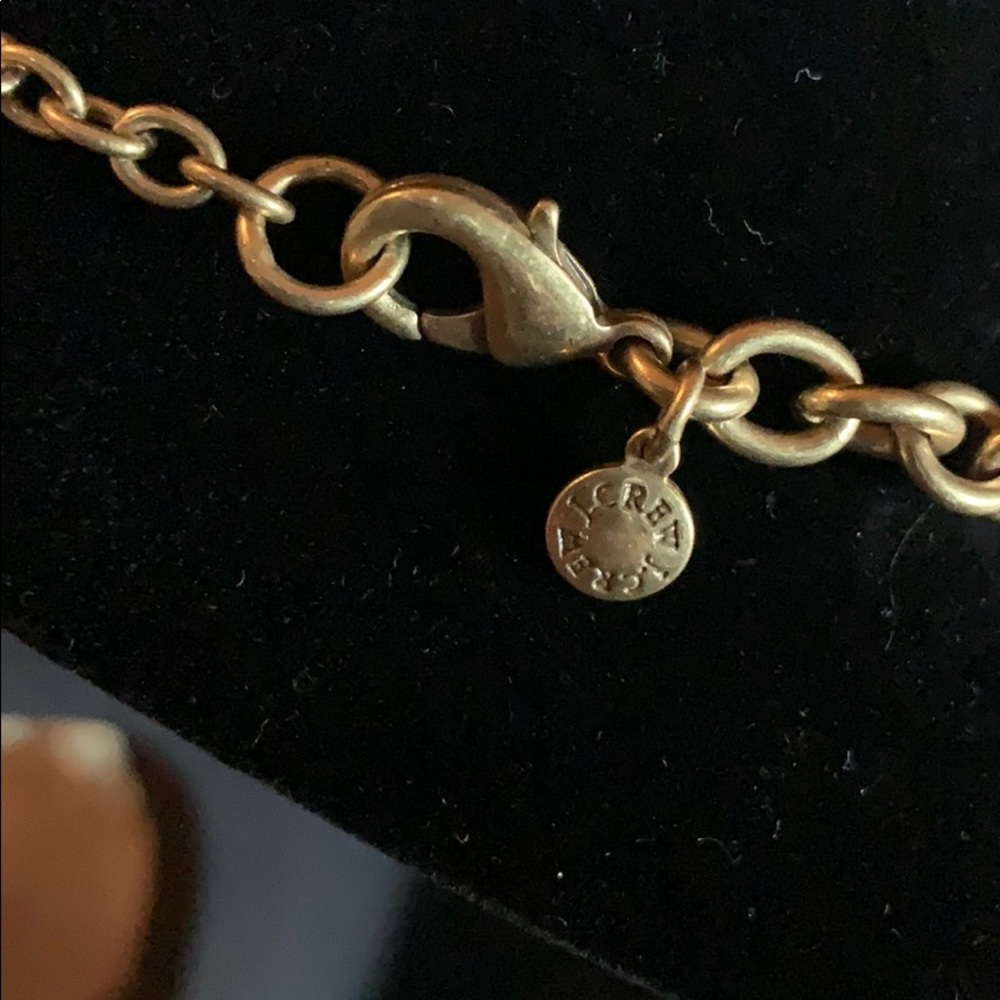 J. Crew Bronze cluster jeweled necklace - Picture 4 of 6